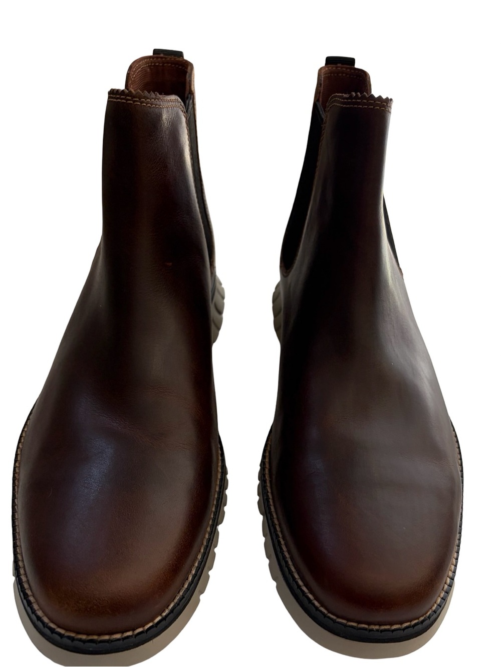 Men's Chelsea Boots in Dark Brown Leather